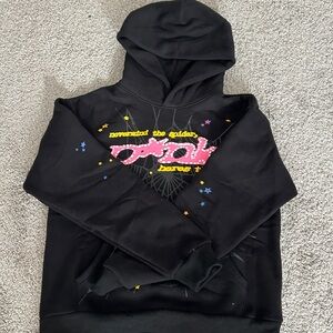 Black Graphic Hoodie